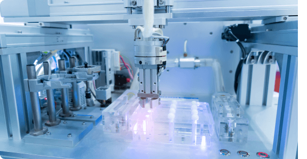 FA機器とメカトロニクス装置のイメージ